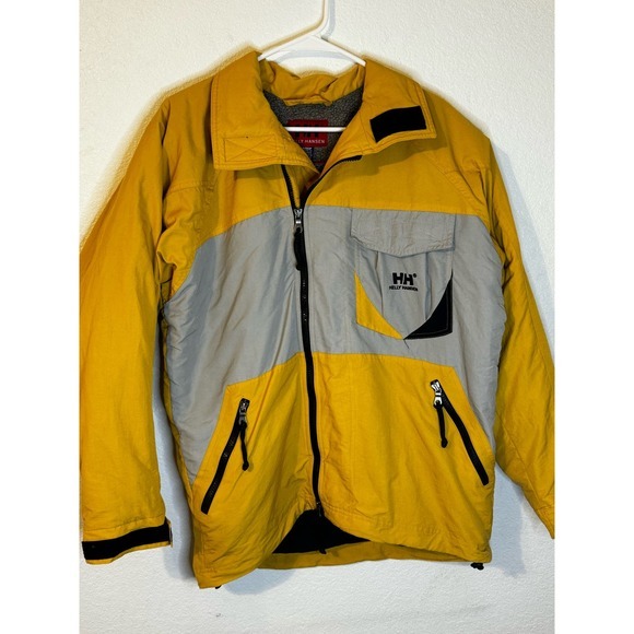 Helly Hansen Yellow and Gray Jacket - Picture 4 of 9